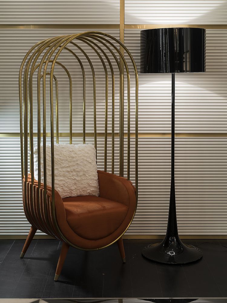 Chairs for hospitalities & contracts - CAGE CHAIR - FORMUS