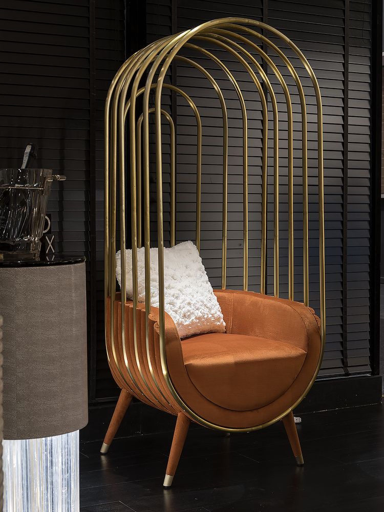 Chairs for hospitalities & contracts - CAGE CHAIR - FORMUS