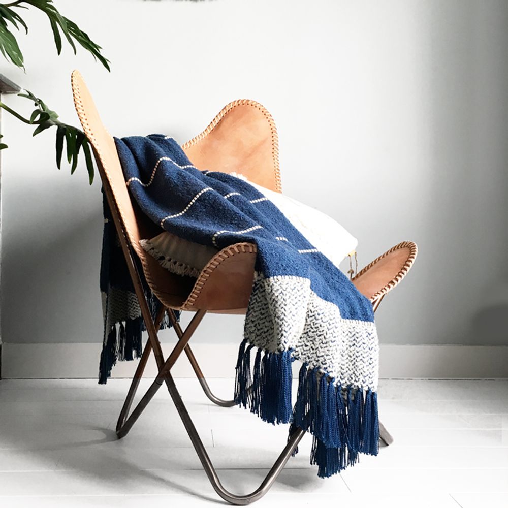 Plaids - Berber offwhite throws, different colors and qualities - MALAGOON