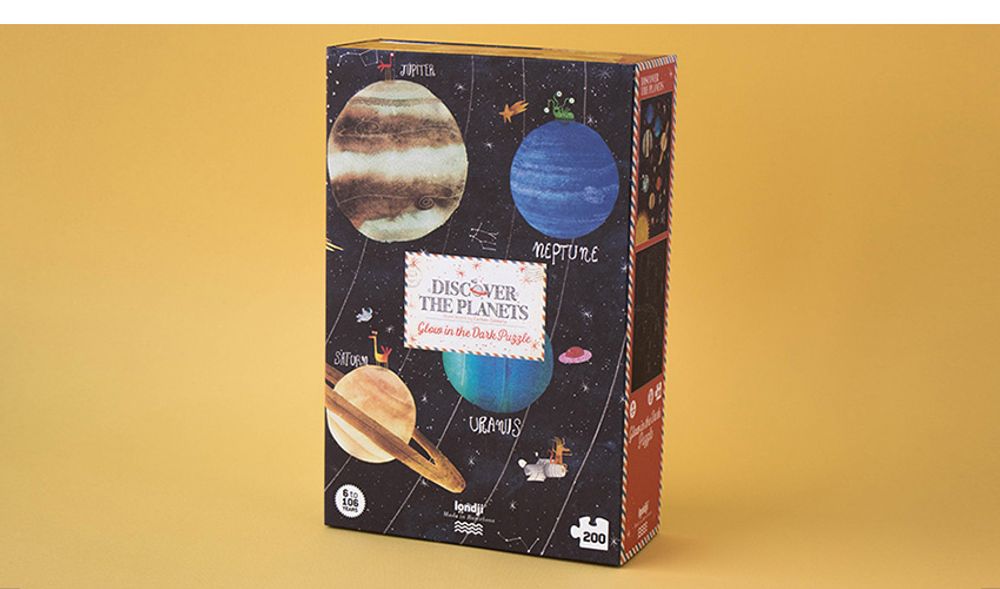 Jeux enfants - DISCOVER THE PLANETS PUZZLE - LONDJI