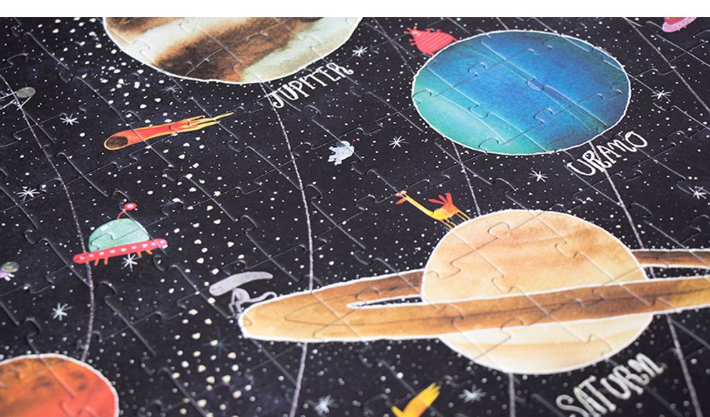 Jeux enfants - DISCOVER THE PLANETS PUZZLE - LONDJI