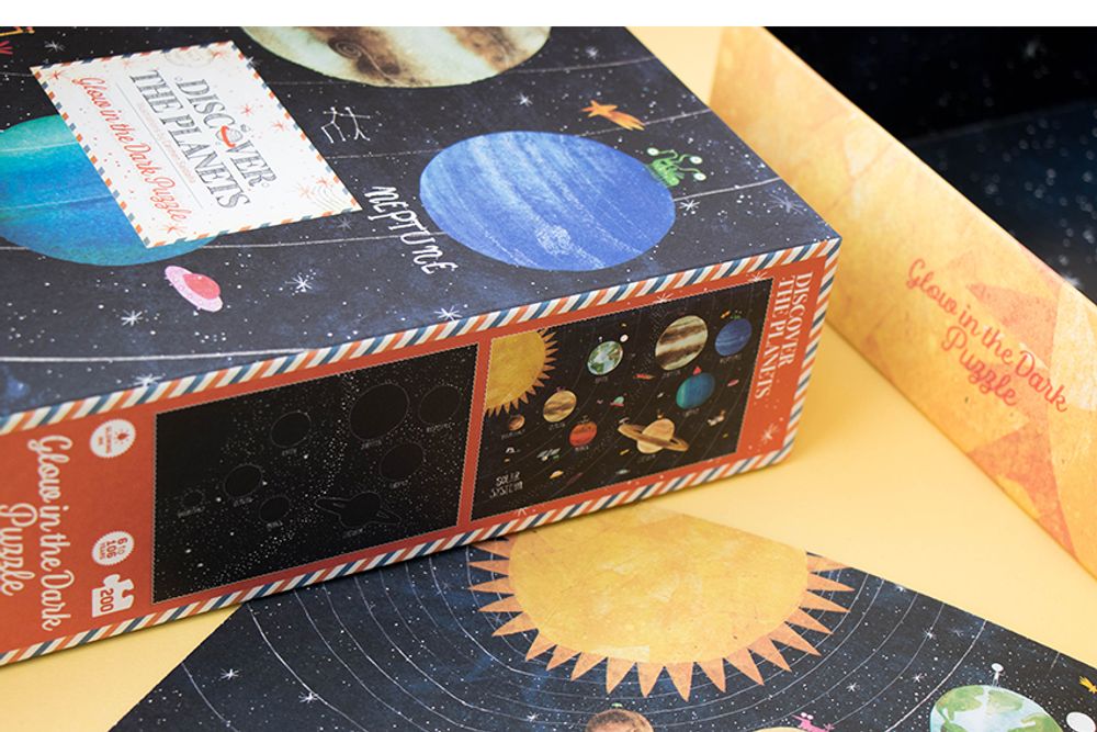 Jeux enfants - DISCOVER THE PLANETS PUZZLE - LONDJI