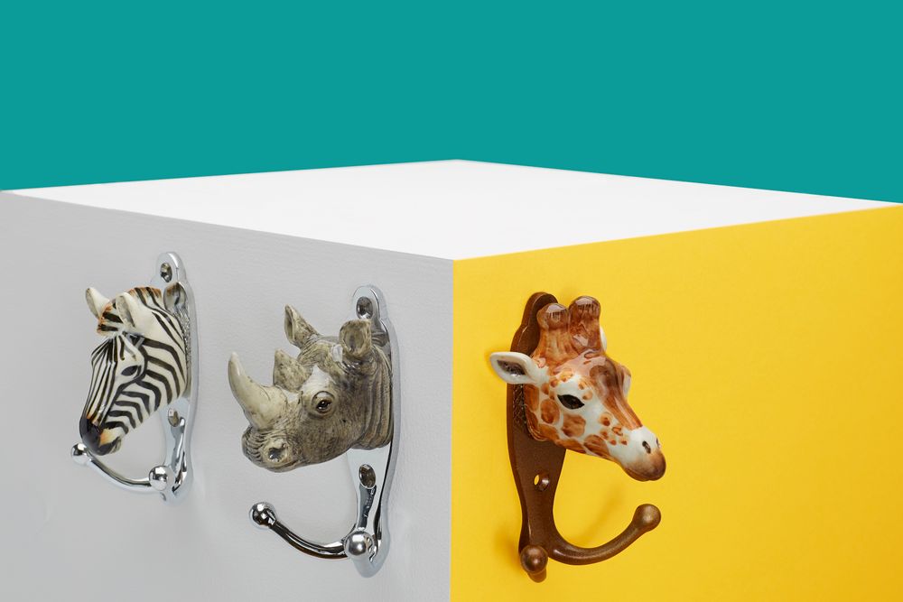 Other wall decoration - Safari Hooks - AND MARY