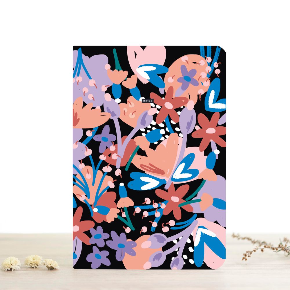Papeterie - Carnet A5 ligné - ATELIER BOBBIE