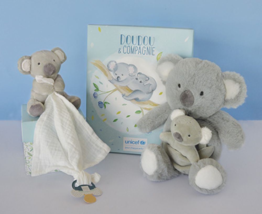 Soft toy - UNICEF - Baby and Me - Koala - DOUDOU ET COMPAGNIE