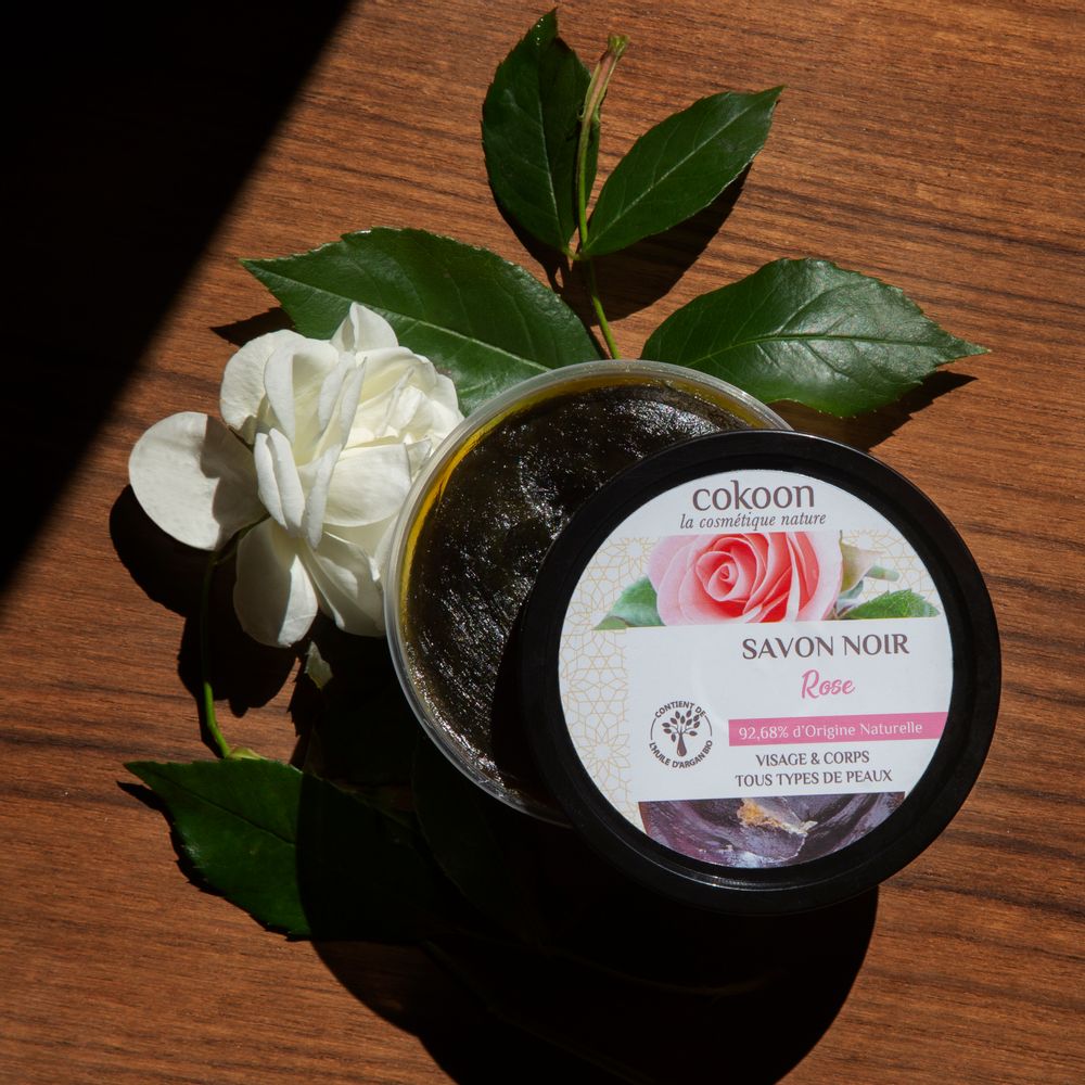Savons - Savoir noir - Rose - ZERAH YONI