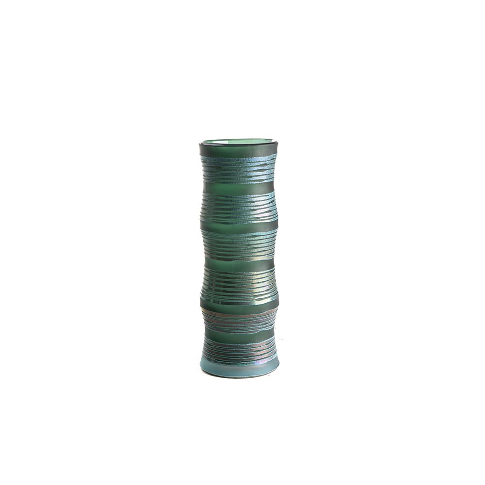 Vases - Vase En Verre Jaune/Vert - ASIATIDES