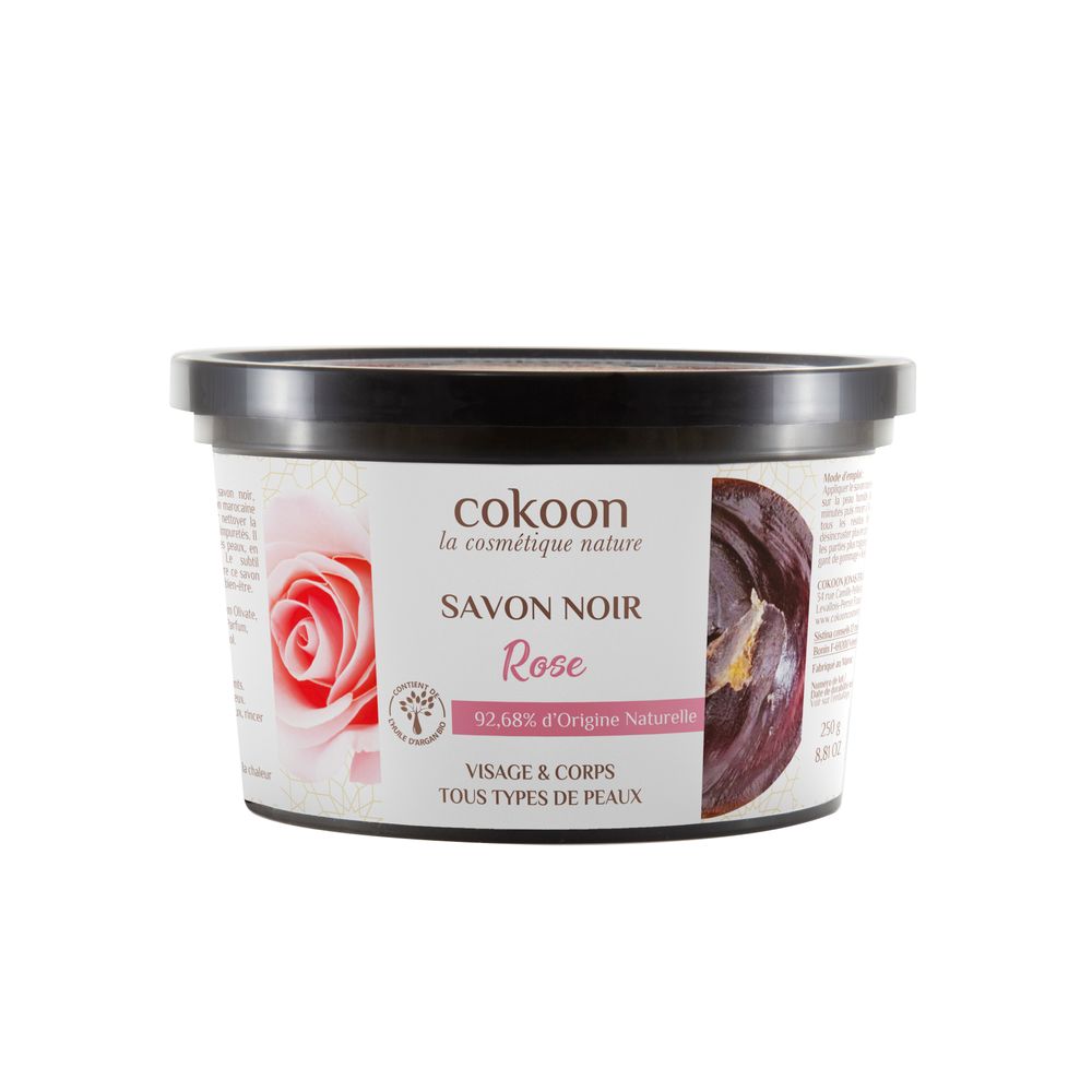 Savons - Savoir noir - Rose - ZERAH YONI