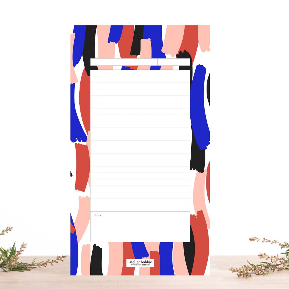 Sacs et cabas - Bloc Notes 75 pages - ATELIER BOBBIE
