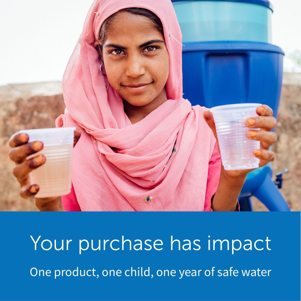 Carafes - Water Filter Jug Glass, 1.7 L, White - LIFESTRAW®