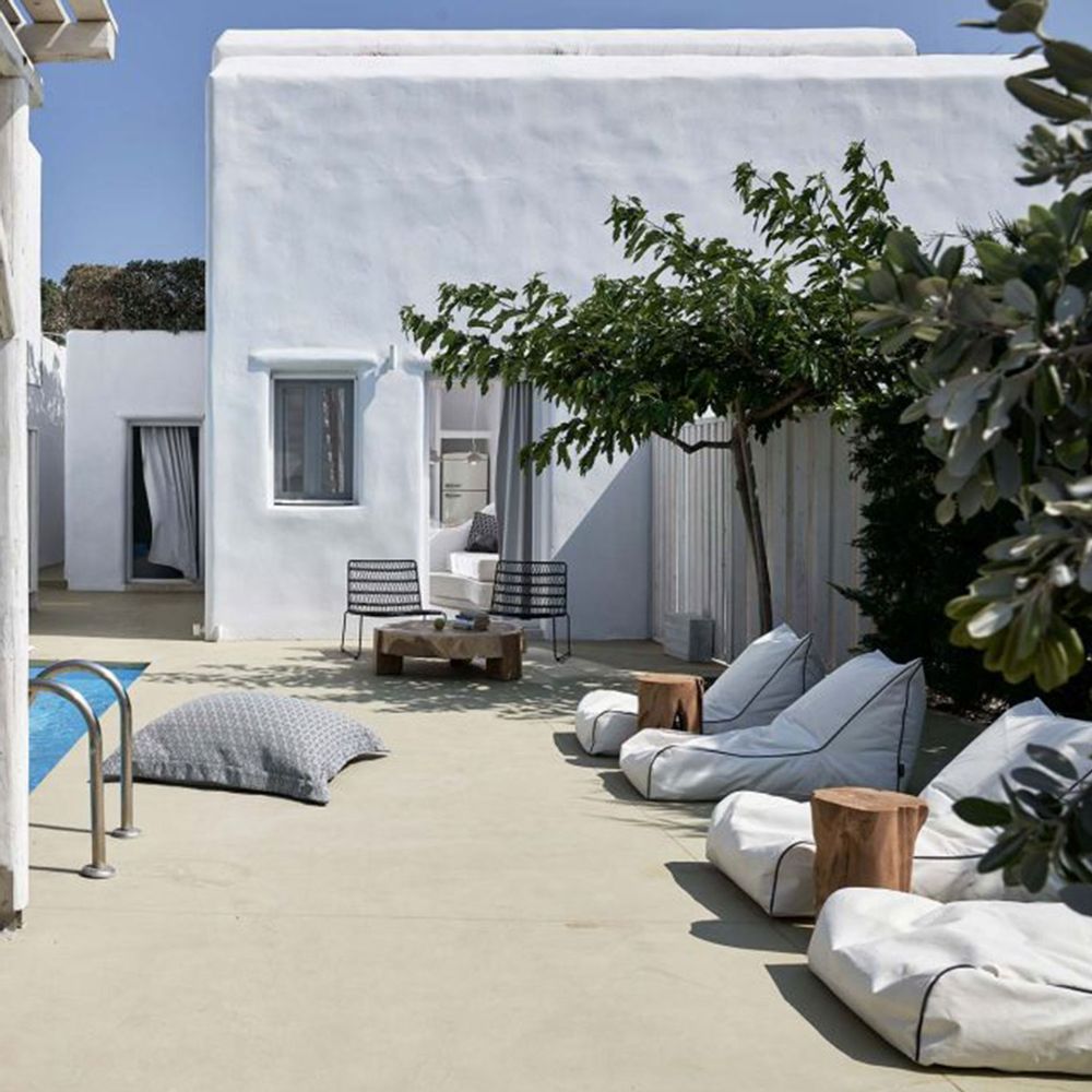 Tissus pour extérieurs - POUF OUTDOOR LOUNGE - POUFOMANIA