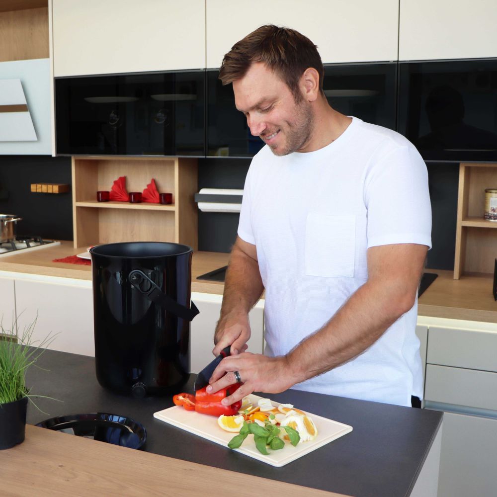 Unique pieces - BOKASHI ORGANKO 2 OCEAN kitchen composter - PLASTIKA SKAZA - EXCEEDING EXPECTATIONS