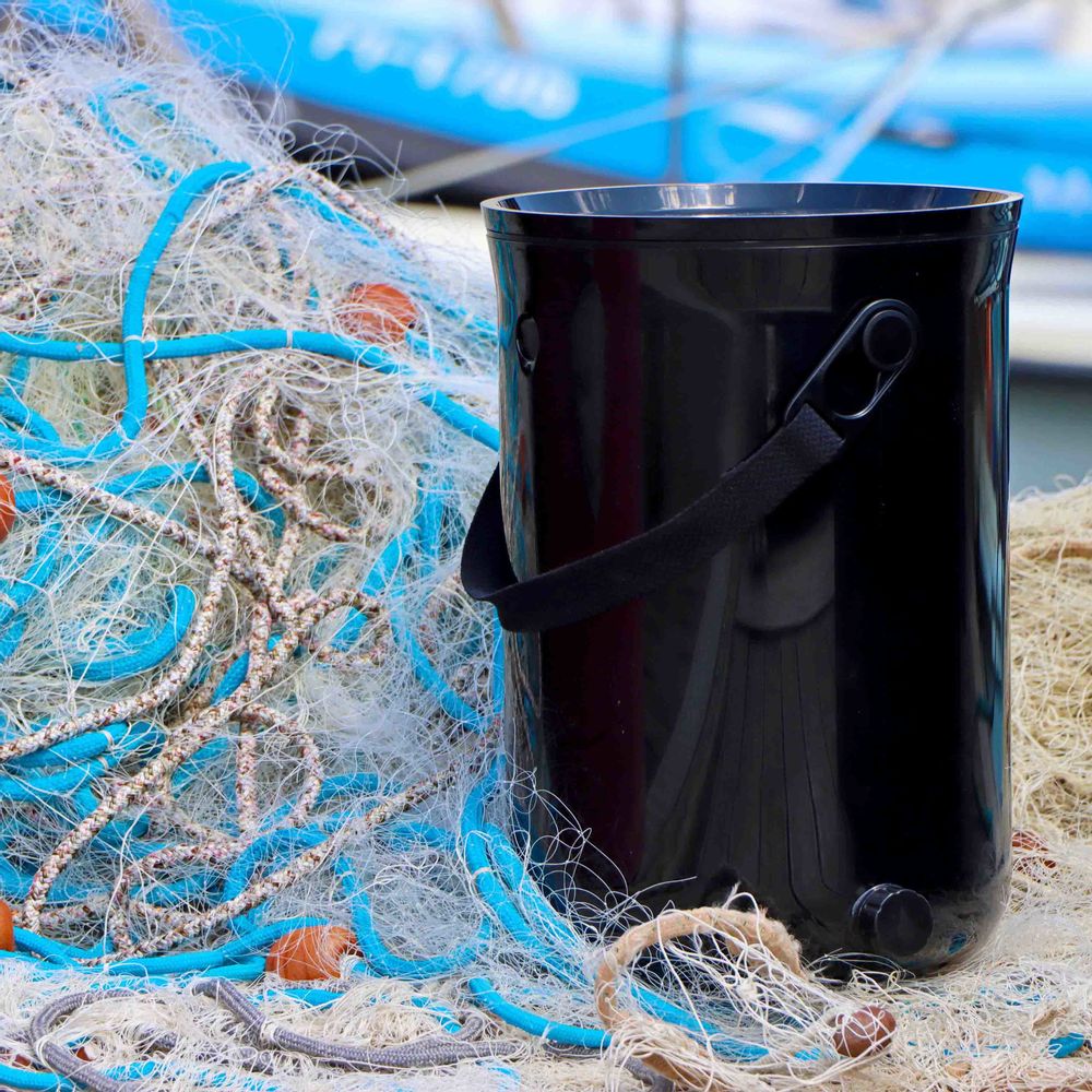 Unique pieces - BOKASHI ORGANKO 2 OCEAN kitchen composter - PLASTIKA SKAZA - EXCEEDING EXPECTATIONS