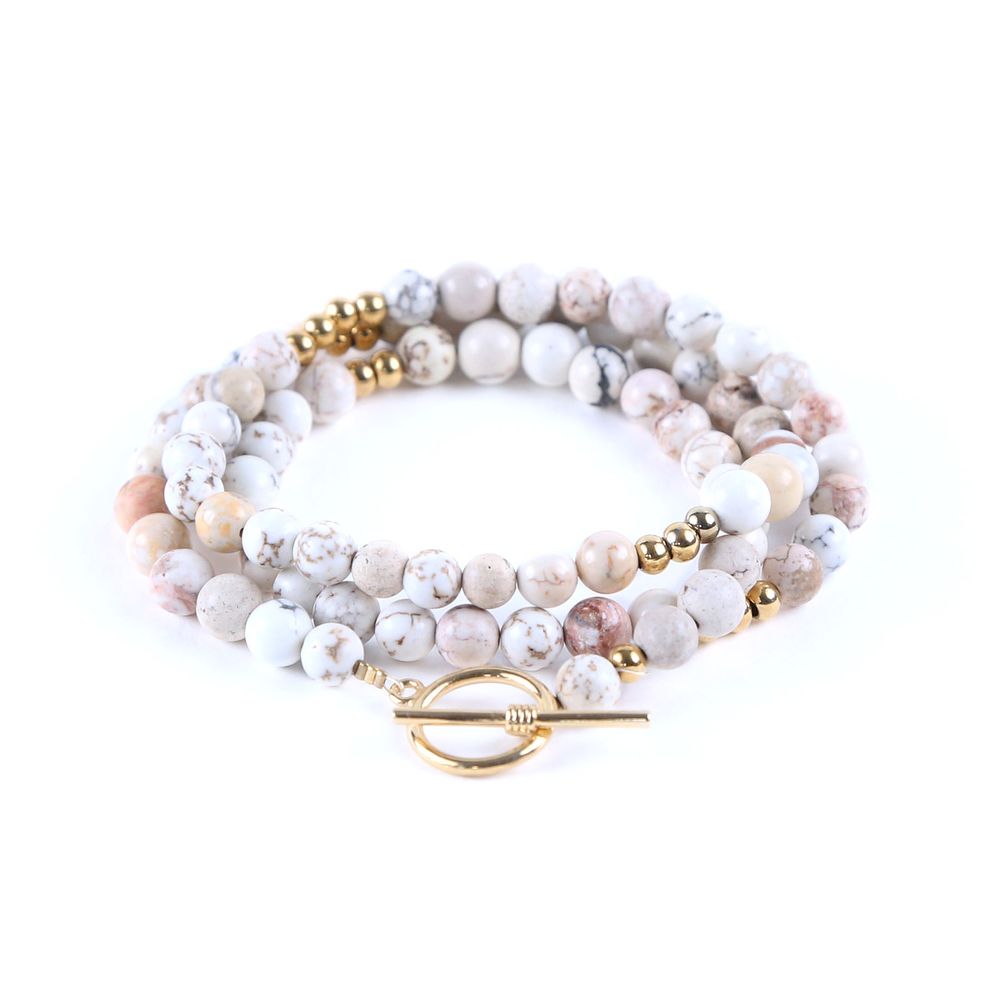 Jewelry - Triple Necklace/Bracelet - LITCHI