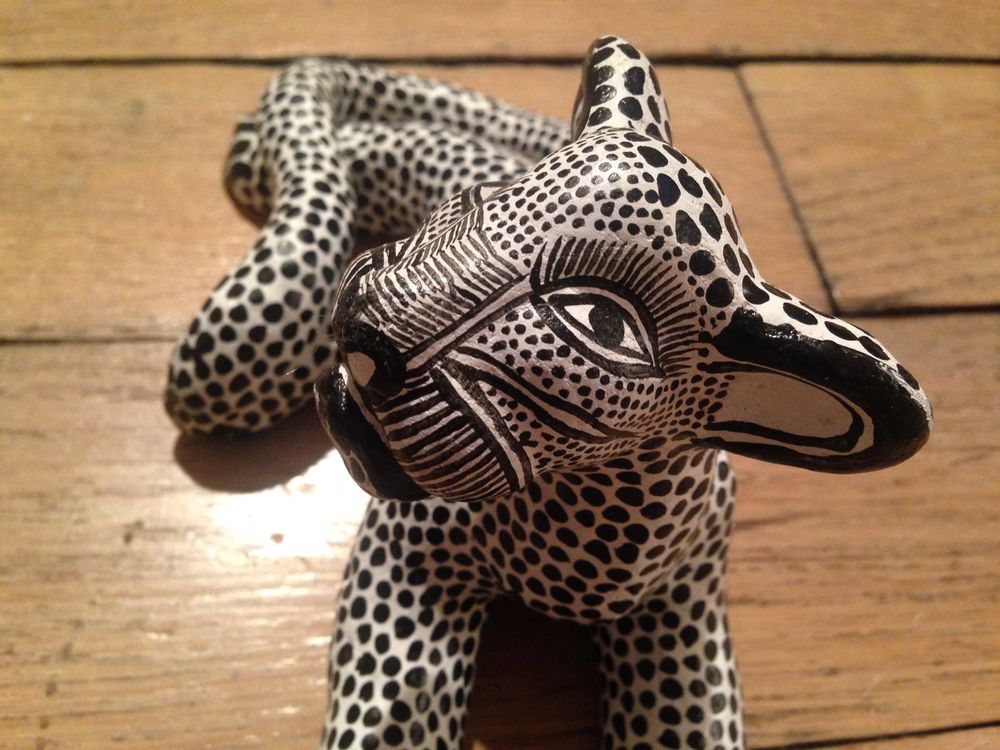 Sculptures, statuettes and miniatures - Jaguar Tupi Pottery - Guarani - IXCASALA