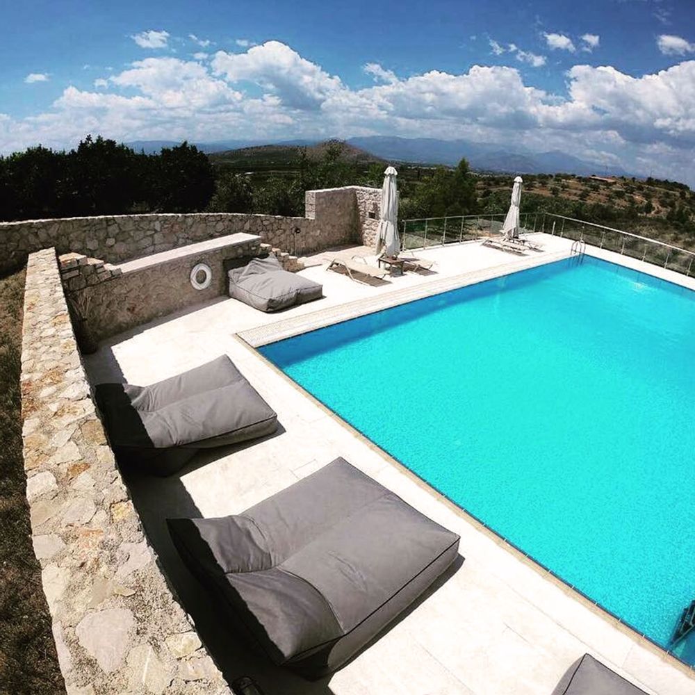 Piscines extérieures - POUF BINGO DOUBLE - POUFOMANIA