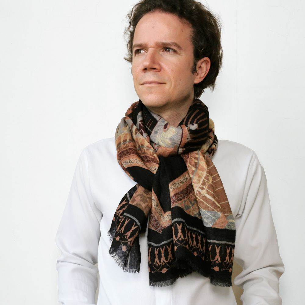 Scarves - MARCEAU SCARF - PETRUSSE PARIS