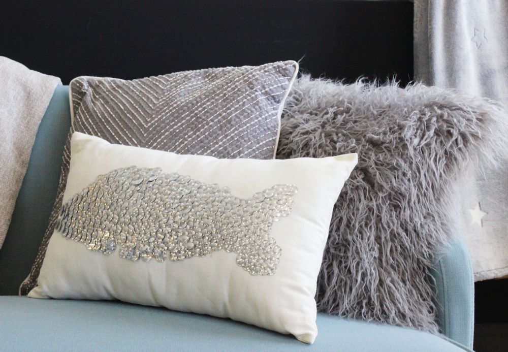 Fabric cushions - FISH CUSHION - PETIT ALO