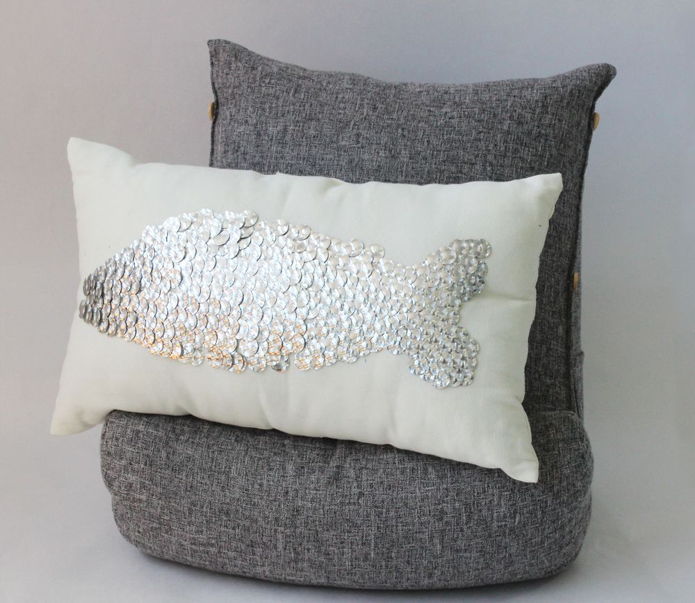 Fabric cushions - FISH CUSHION - PETIT ALO