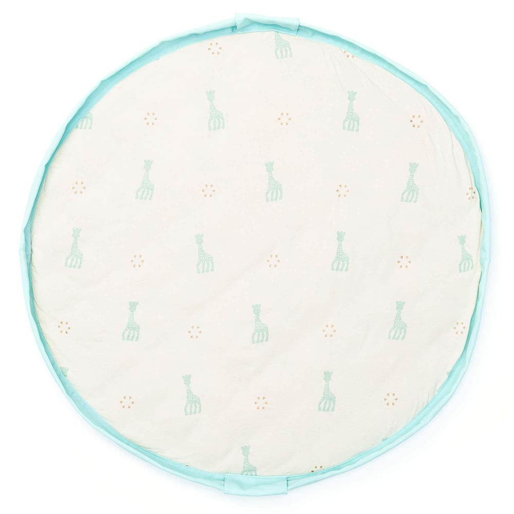 Objets déco enfant - Tapis de jeu bébé/sac de rangement - Sophie La Girafe - PLAY&GO