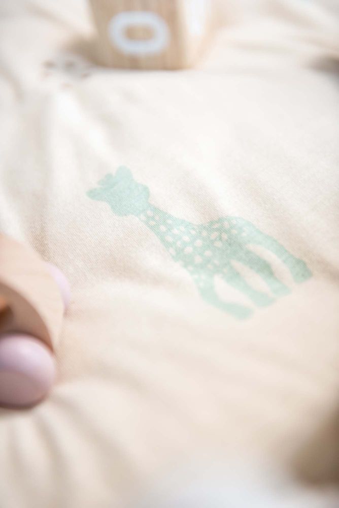 Objets déco enfant - Tapis de jeu bébé/sac de rangement - Sophie La Girafe - PLAY&GO