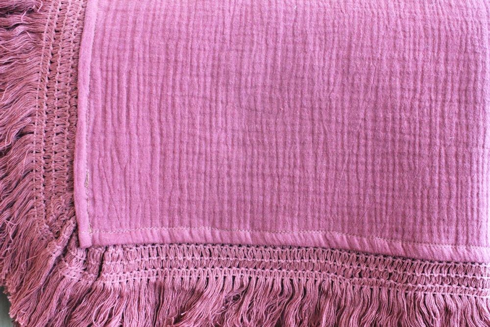 Plaids - COUVERTURE EN MOUSSELINE - PETIT ALO