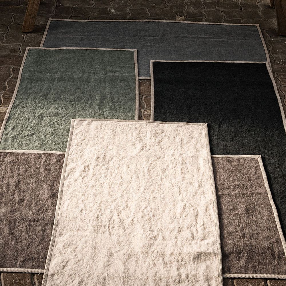 Tapis - Tapis - COULEUR CHANVRE
