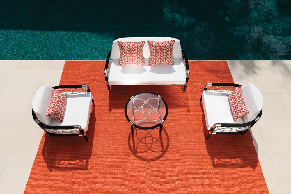 Lawn armchairs - Davos Collection - INDIAN OCEAN