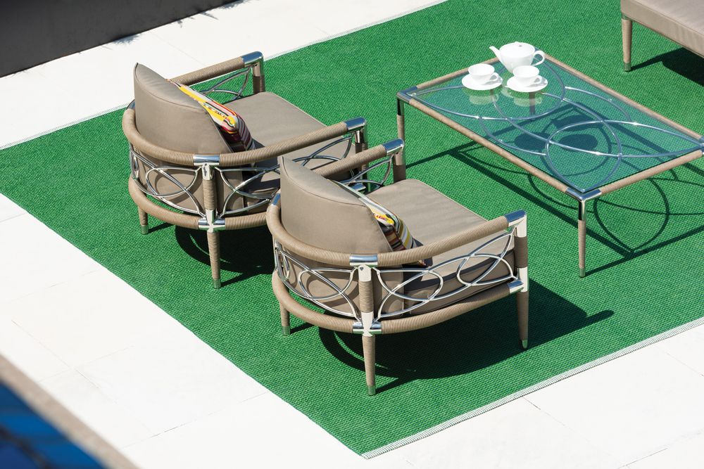 Lawn armchairs - Davos Collection - INDIAN OCEAN