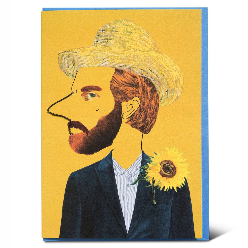 Stationery - Greeting Cards with a fine chain - SHAKE IT BABY