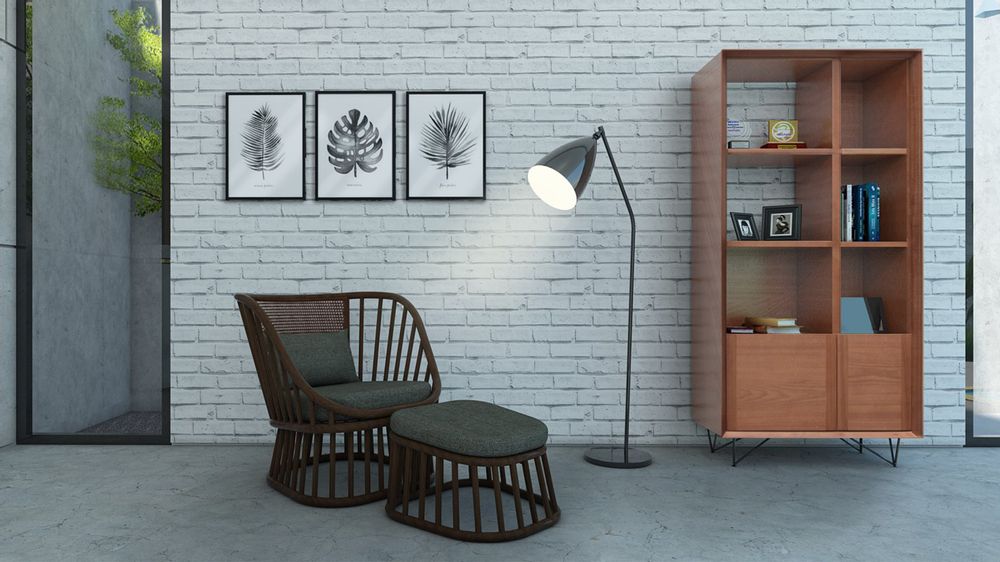 Chairs - Altona Lounge Chair - VIVERE COLLECTION