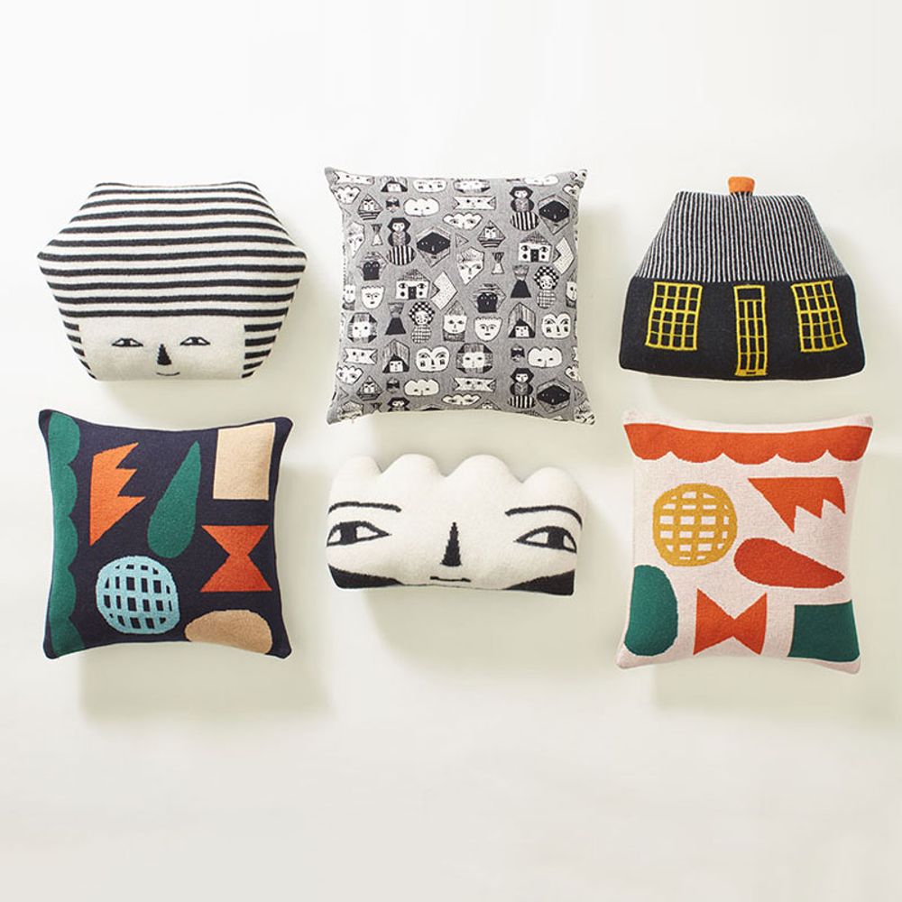 Cushions - Pick 'n' Mix Cushion - DONNA WILSON