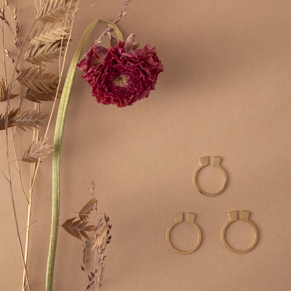 Bijoux - bague n.2 ARAJUKU - PEAU DE FLEUR