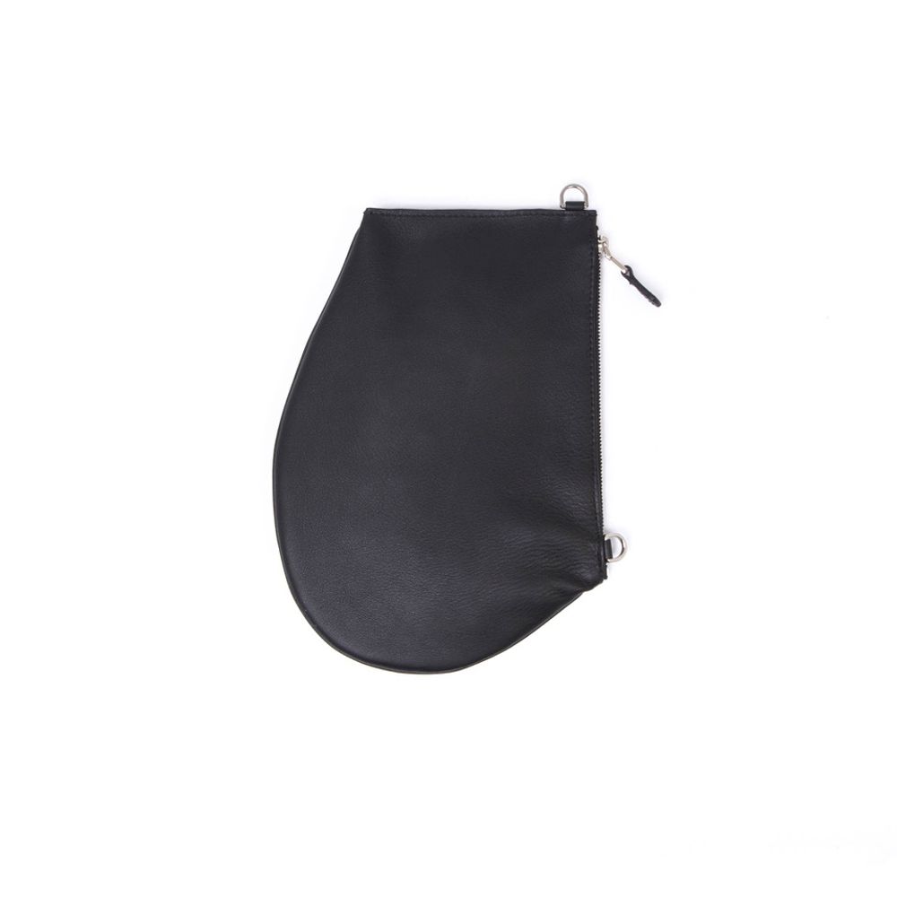 Cadeaux - Zip Maxi Blood - Sac en bandoulière zippée en cuir rouge et noir - MLS-MARIELAURENCESTEVIGNY