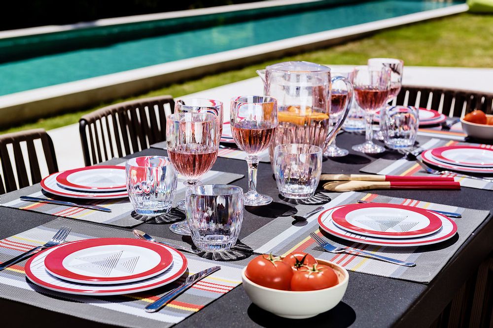 Everyday plates - Melamine plates - SUNVIBES OUTDOOR CONCEPTS