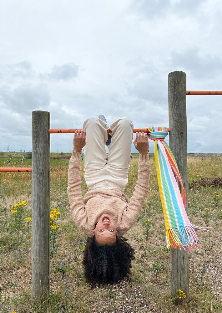 Scarves - Rainbow Scarf - DONNA WILSON