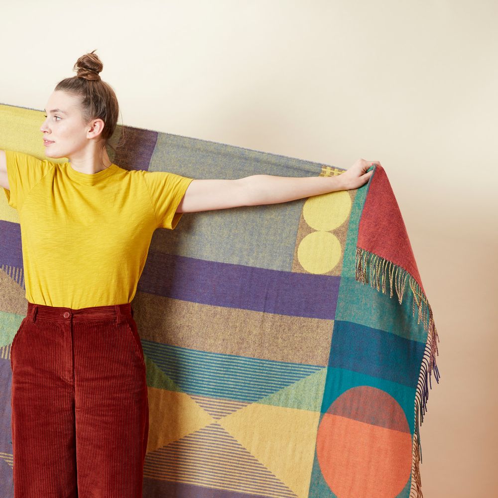 Plaids - Carnival Throw - DONNA WILSON