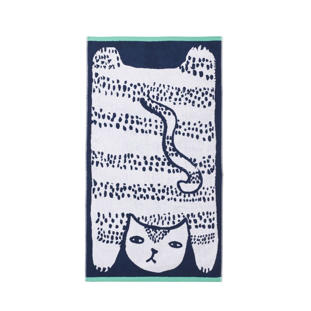Bath towels - Cat Towels - DONNA WILSON