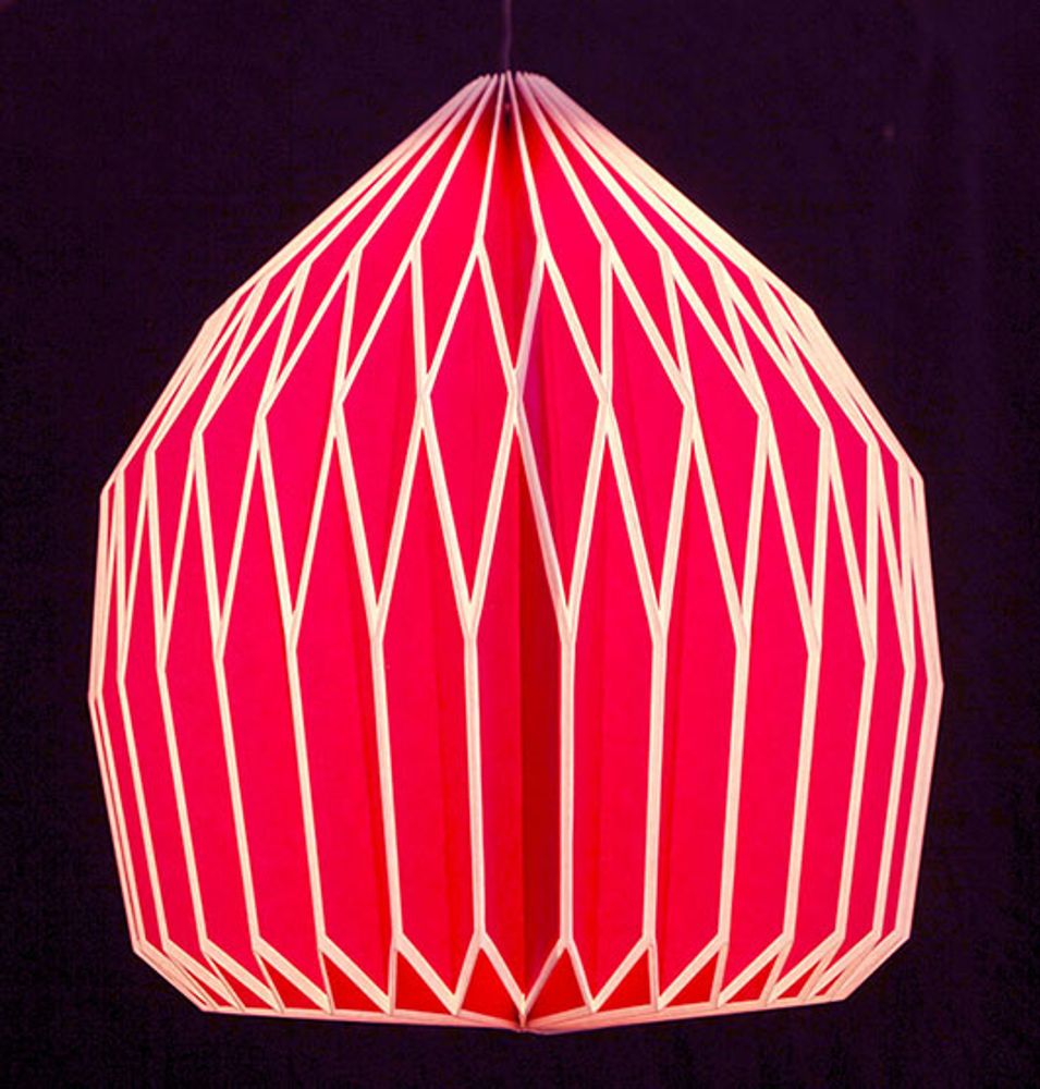 Suspensions extérieures - Lampe à suspendre en papier origami - YOKO LIGHT