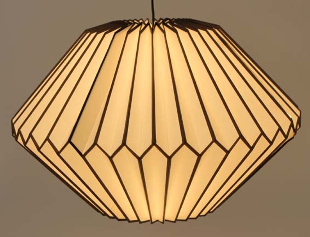 Suspensions extérieures - Lampe à suspendre en papier origami - YOKO LIGHT