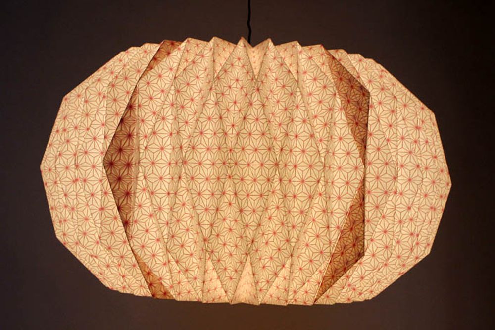 Suspensions extérieures - Lampe à suspendre en papier origami - YOKO LIGHT