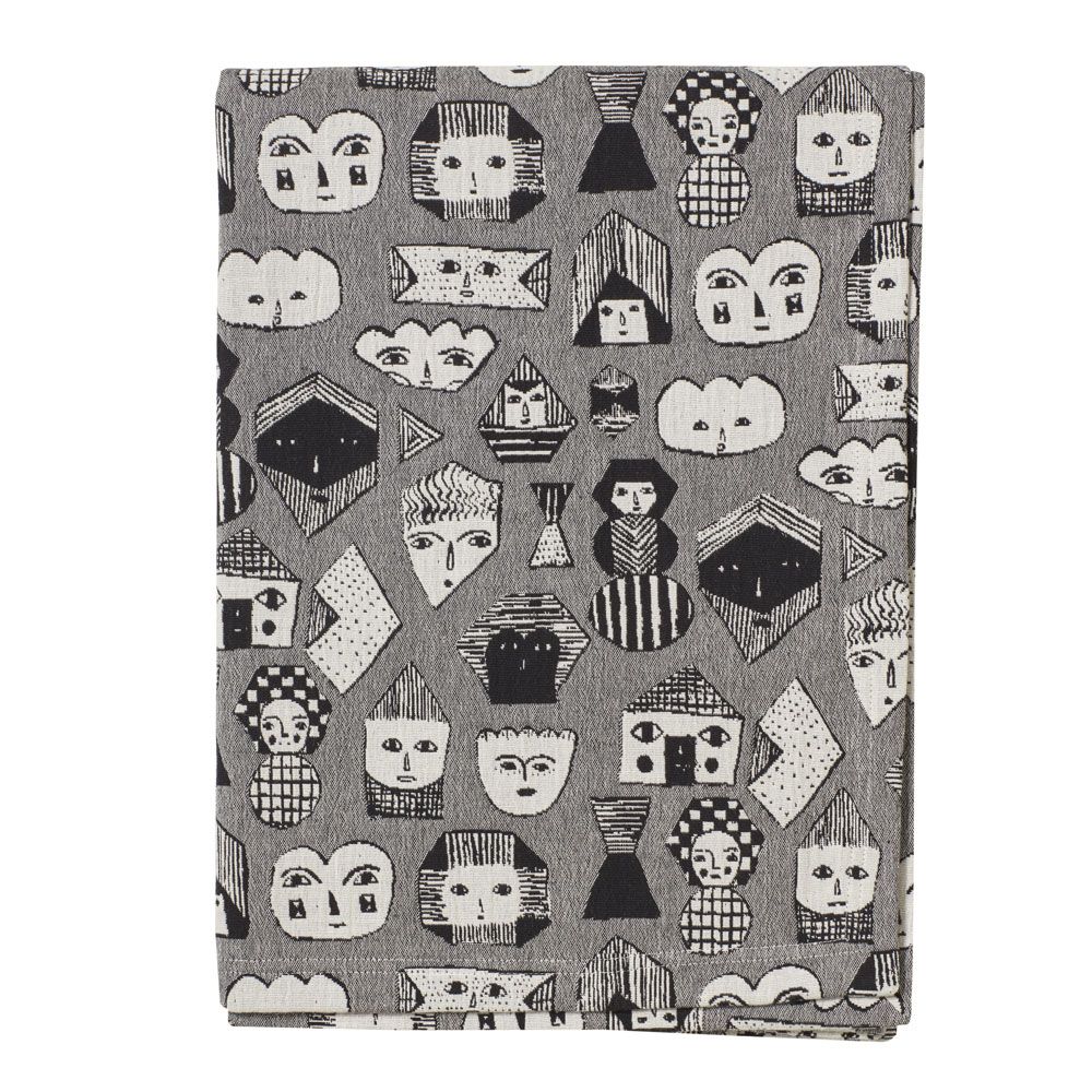 Throw blankets - Allsorts Cotton Throw - DONNA WILSON