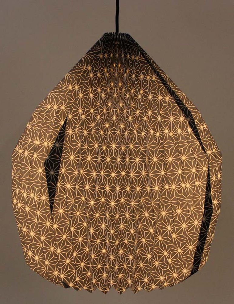 Suspensions extérieures - Suspension en papier origami - ILLUMINATION