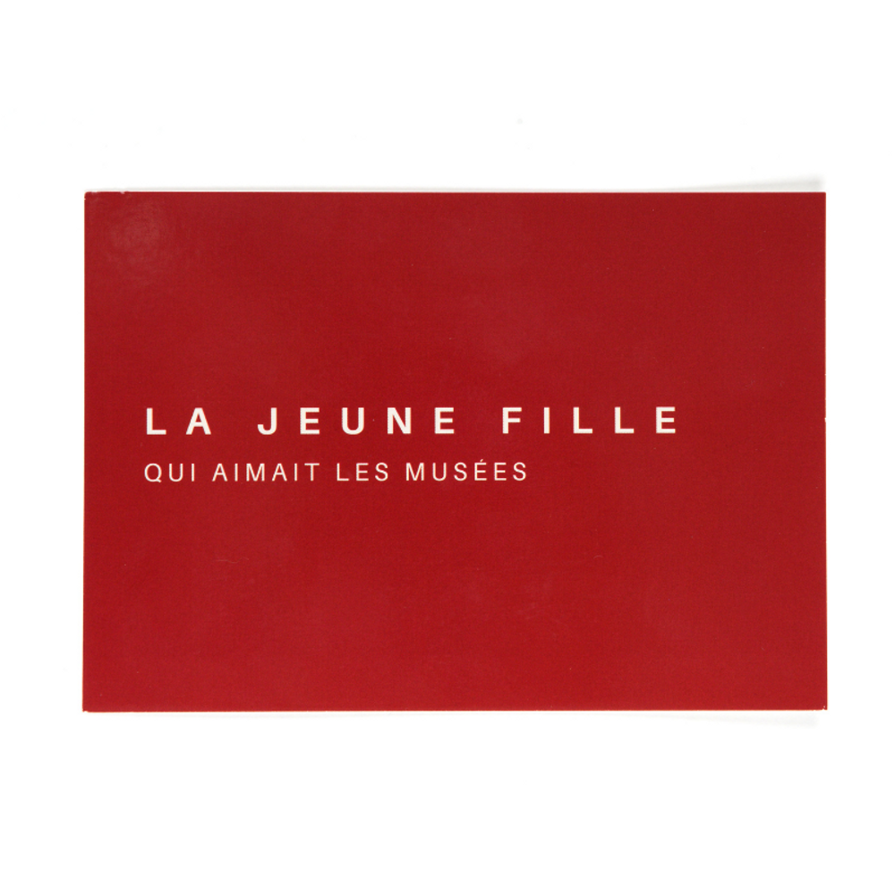 Stationery - Red postcard - MEDIUM OBJECTS