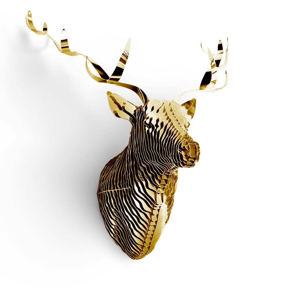 Autres décorations murales - SCULPTURE CERF - CREATUR