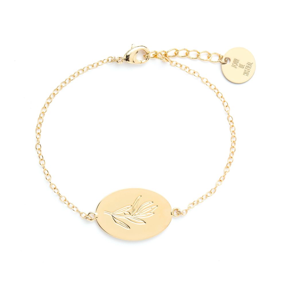 Jewelry - Provence Lavender Herbarium Flower Locket Bracelet - JOUR DE MISTRAL
