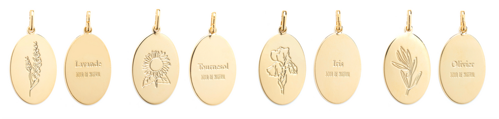 Jewelry - Provence Lavender Herbarium Flower Locket Bracelet - JOUR DE MISTRAL