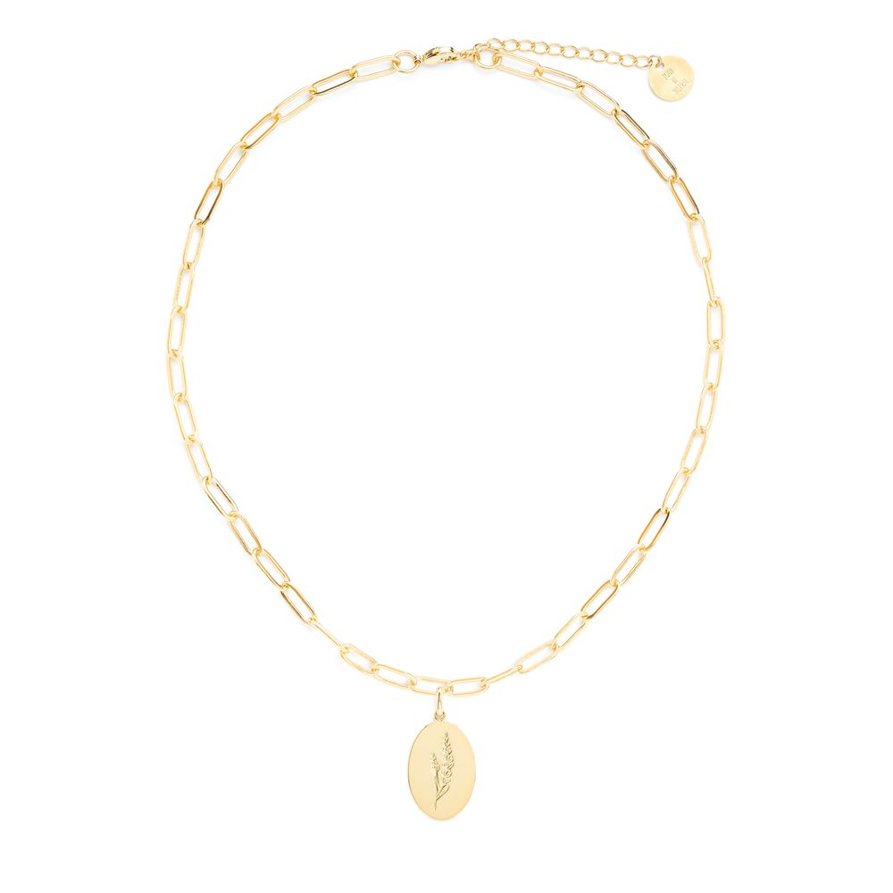 Jewelry - Herbarium medal chain necklace - JOUR DE MISTRAL