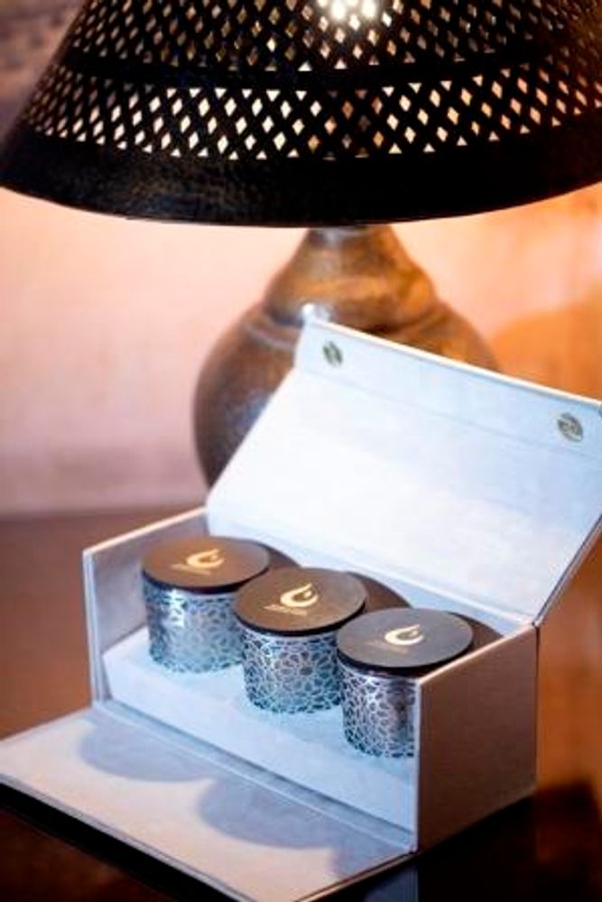 Objets de décoration - COFFRET ESTRADA EN CUIR - NOUR BOUGIE