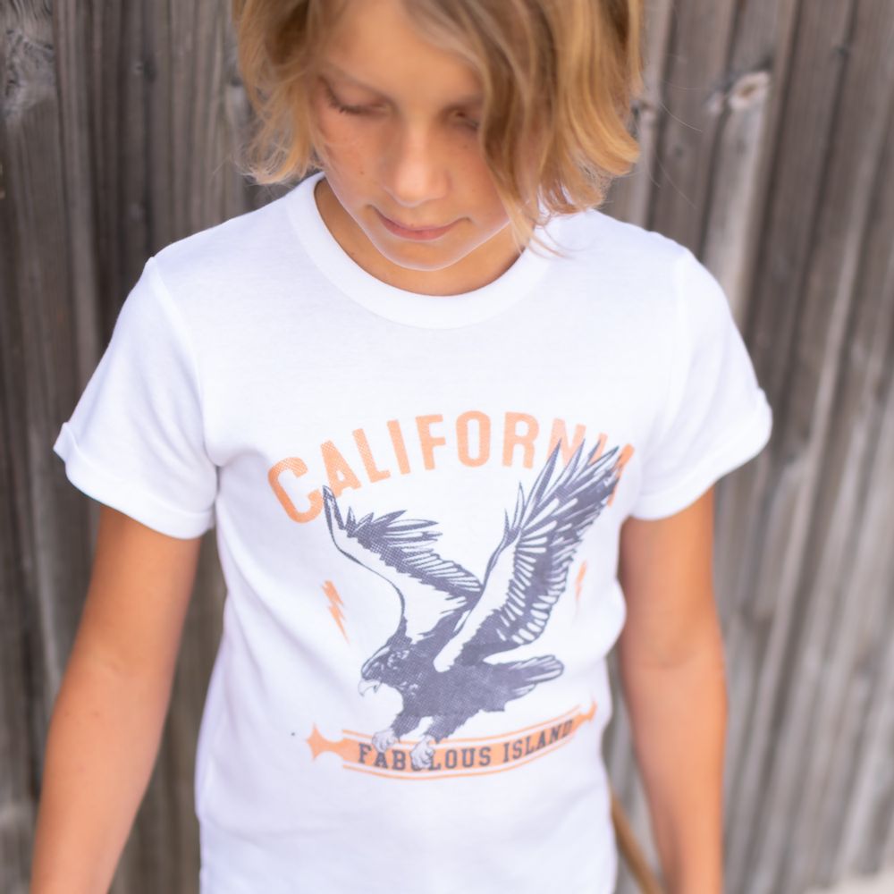 Vêtements enfants - TSHIRT KIDS EAGLE CALIFORNIA - FABULOUS ISLAND LTD